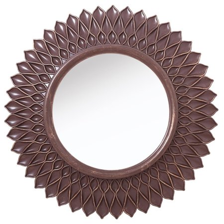 LOVELYHOME 22 x 22 in. Stamford Round Accent Mirror LO2545240